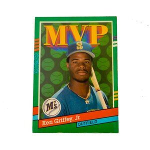 1991 Leaf Ken Griffey Jr. MVP Baseball Card #392 - Seattle Mariners